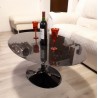 105x70 cm Table basse Tulip ovale