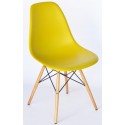 Chaise DSW Charles Eames Jaune
