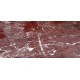 160 x 85 cm oval Tulip table - Ruby red marble