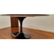 160 x 85 cm oval Tulip table - Ruby red marble