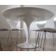 Round Laminate Tulip table cm 107 + 4 Serie 7 chairs