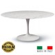 Tulip tafel Carrara marmer cm 169x111 + 6 stoelen Tulip
