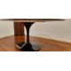 219 x 121 cm oval Tulip table - Ruby red marble marble